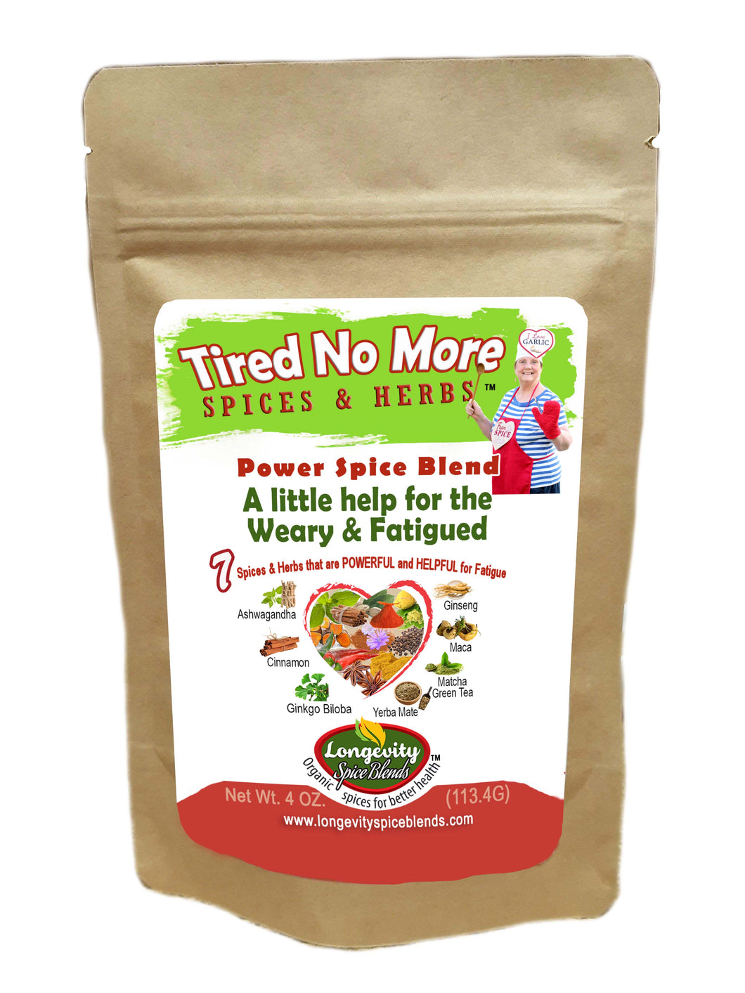 Energy 2  | Tired No More! - Boost Your Energy and Treat Fatigue with Spices & Herbs