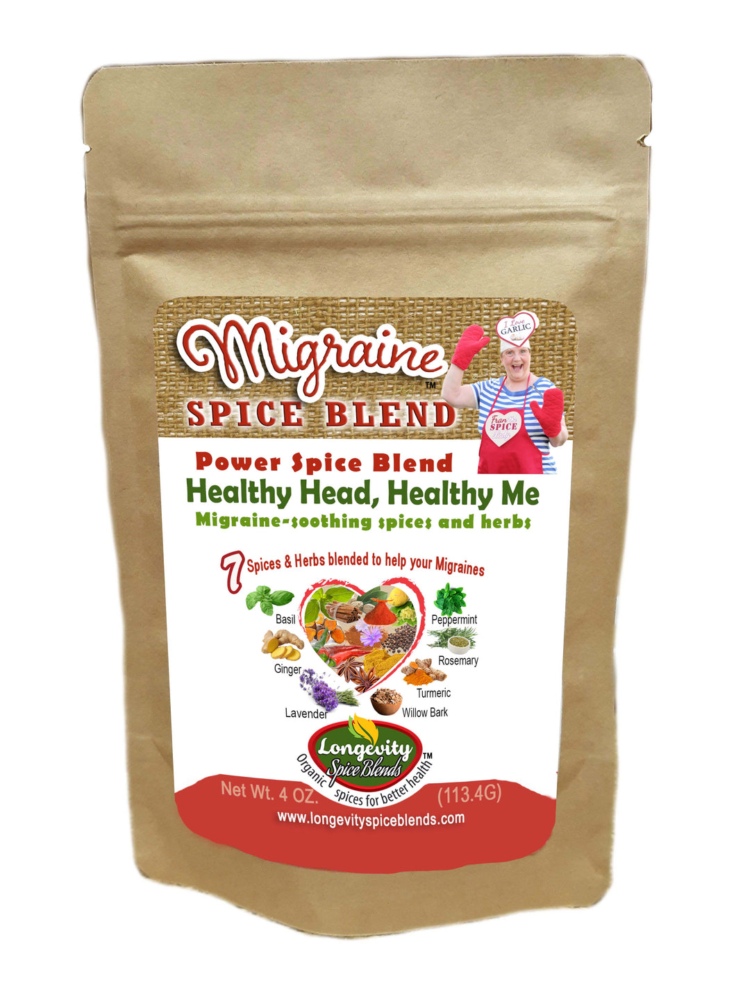 Migraines - Migraine Spice Blend: Natural Relief for Migraines with Soothing Spice Ingredients