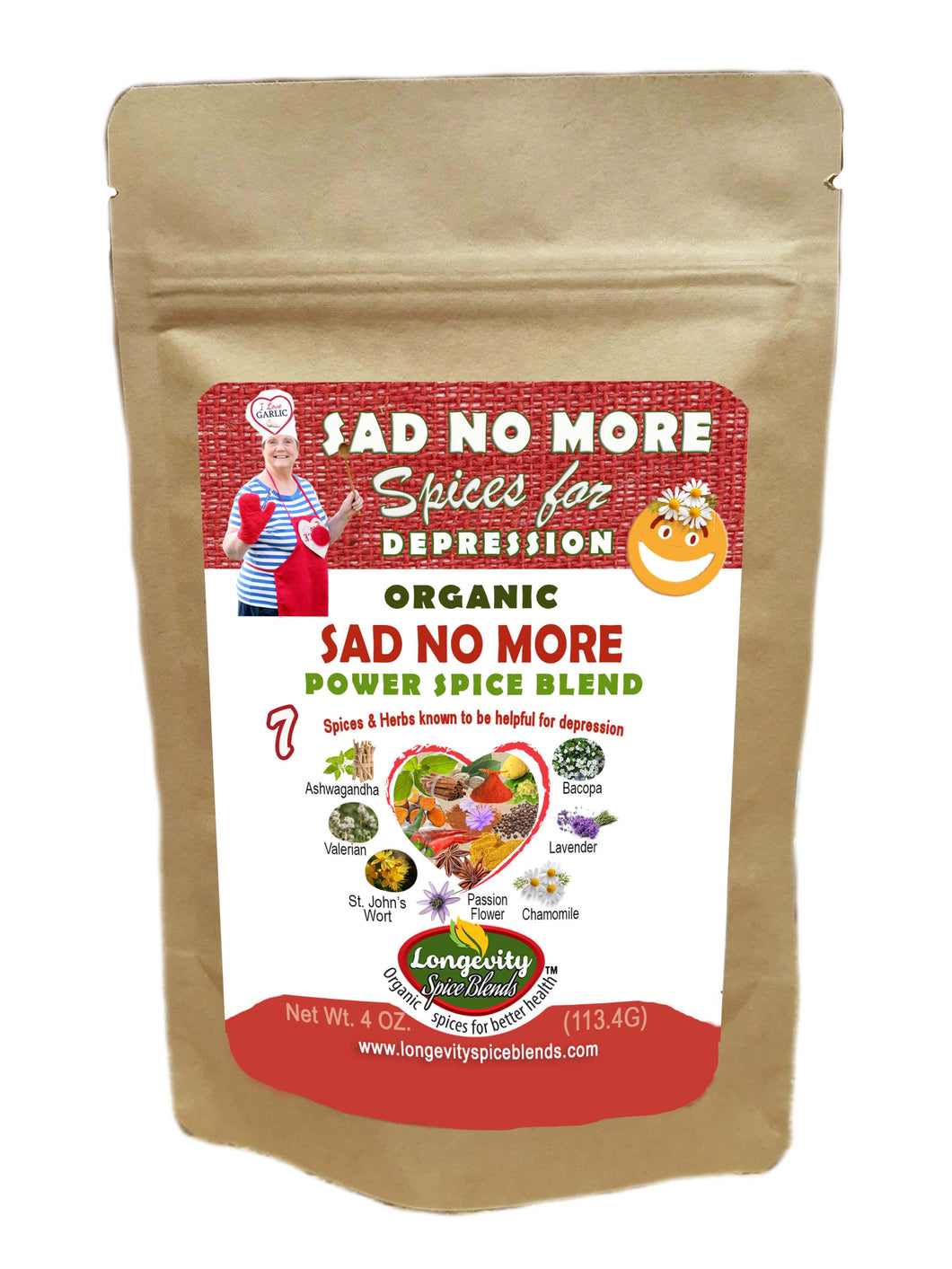 Depression| Sad No More - Help for Depression, Elevate Mood Naturally with Spices & Herbs