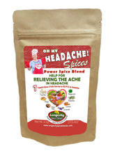 Load image into Gallery viewer, Headaches - Oh My Headache! Spices - Organic Spices &amp; Herbs for Natural Headache Relief

