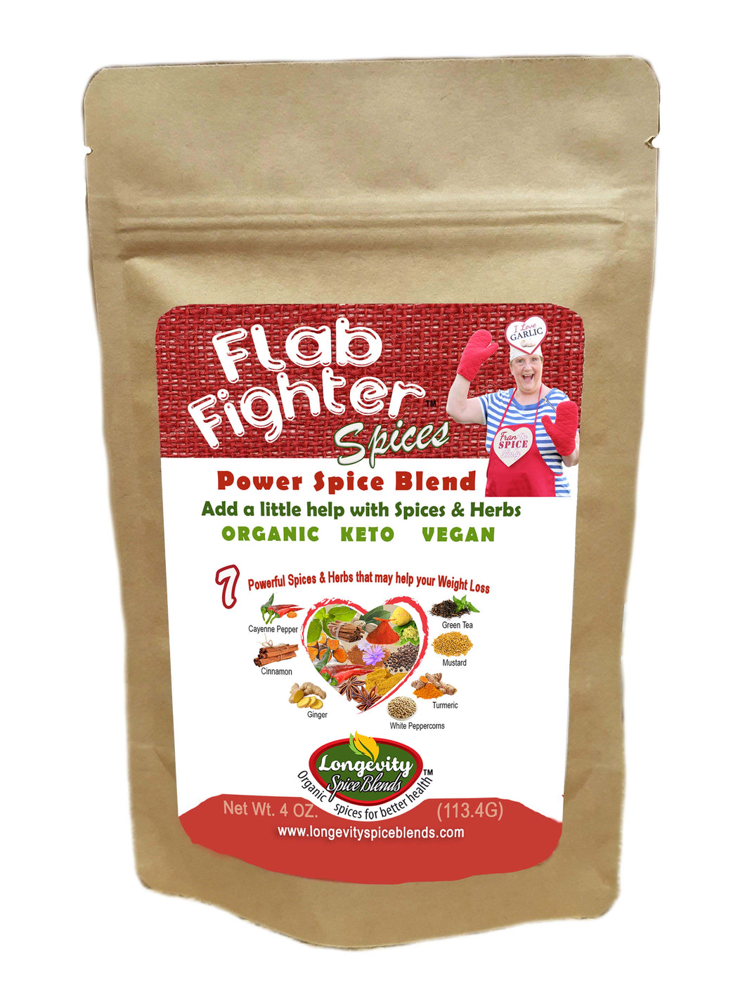 Flab Fighter Spice Blend: Ignite Weight Loss with Nature's Finest Spices and Herbs, designed to enhance your weight loss journey