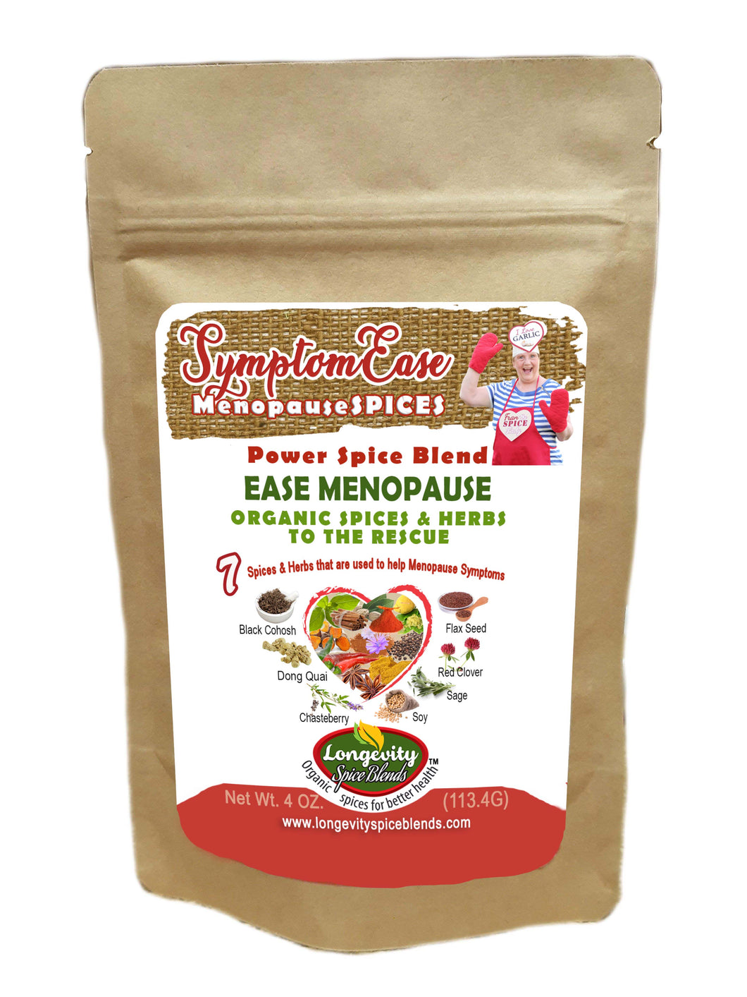 Menopause - SymptomEase Menopause Spice Blend: Discover Natural Relief for Menopause Symptoms