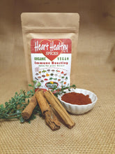 Load image into Gallery viewer, Heart Healthy Spices - 27 Organic Spices blended with benefits for those looking to maintain a healthy and vital heart.  Enhance energy, vitality, circulation, blood health (4 oz. pouch - 64 tsp. servings) - Longevity Spice Blends
