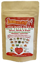 Load image into Gallery viewer, All Immunity19 - Immune Boosting Spices &amp; Herbs includes Vitamins C, D &amp; Zinc plus Quercetin &amp; Buckwheat Plant Based Nutrition (4 oz. pouch - 45 tsp. servings)
